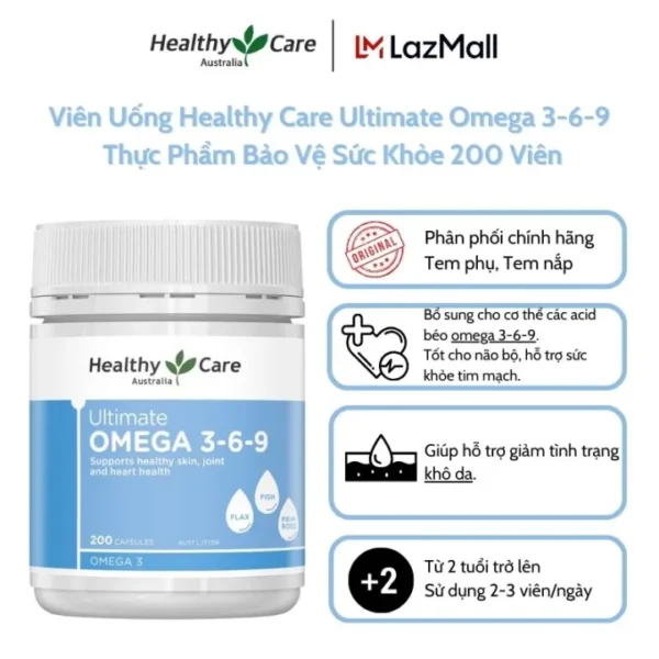 Healthy Care Omega 3 6 9