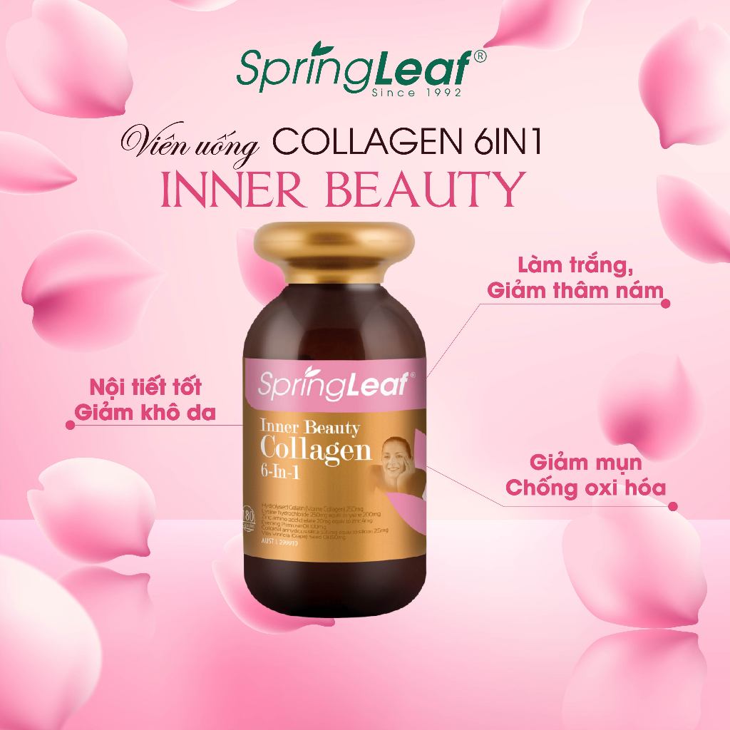 Collagen tre hoa lan da Collagen 6 in 1 Inner Beauty Spring Leaf2