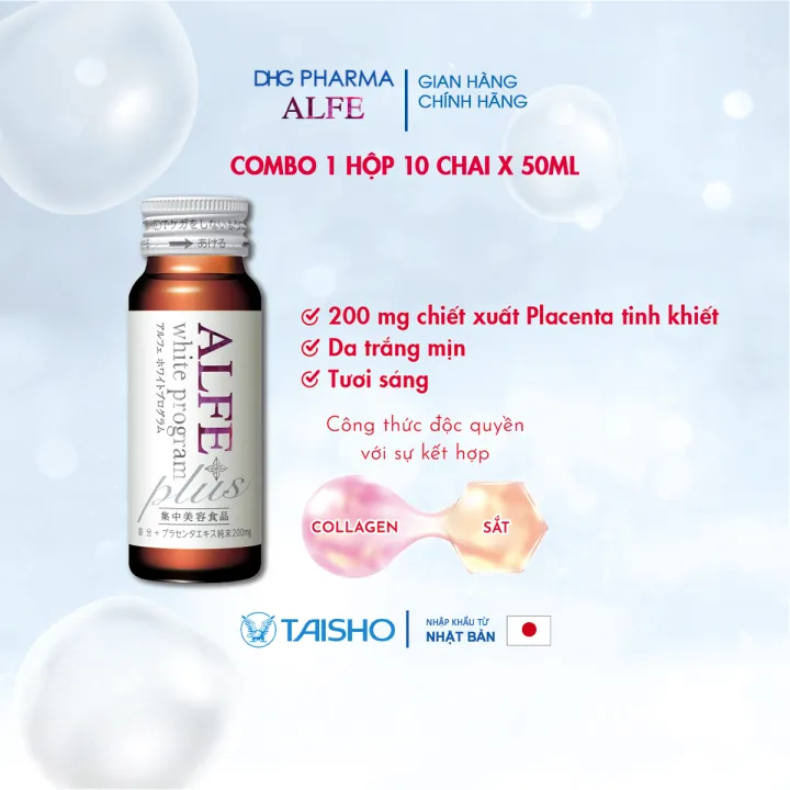 Collagen uong ALFE White Program DHG Pharma2