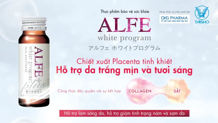 Collagen uong ALFE White Program DHG Pharma3