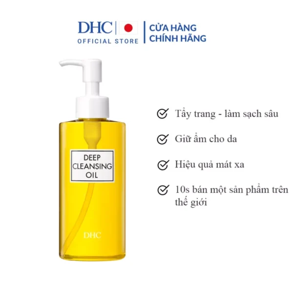 Dau tay trang Olive DHC Deep Cleansing Oil