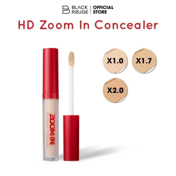 Kem Che Khuyet Diem Black Rouge Zoom In HD Cover Fit Concealer