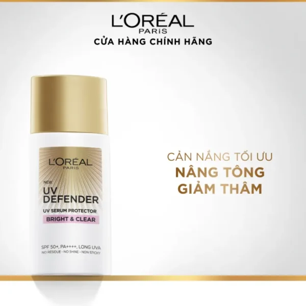 Kem chong nang Nang tong Giam tham LOreal Paris