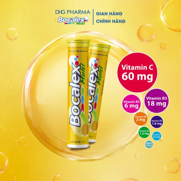 TPCN Bocalex Multi bo sung vitamin DHG Pharma