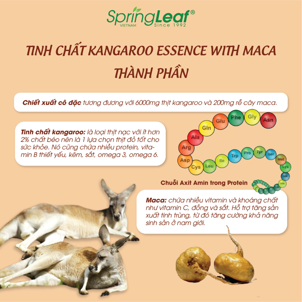 Tang cuong sinh ly nam Tinh chat Kangaroo Essence with Maca Spring Leaf3