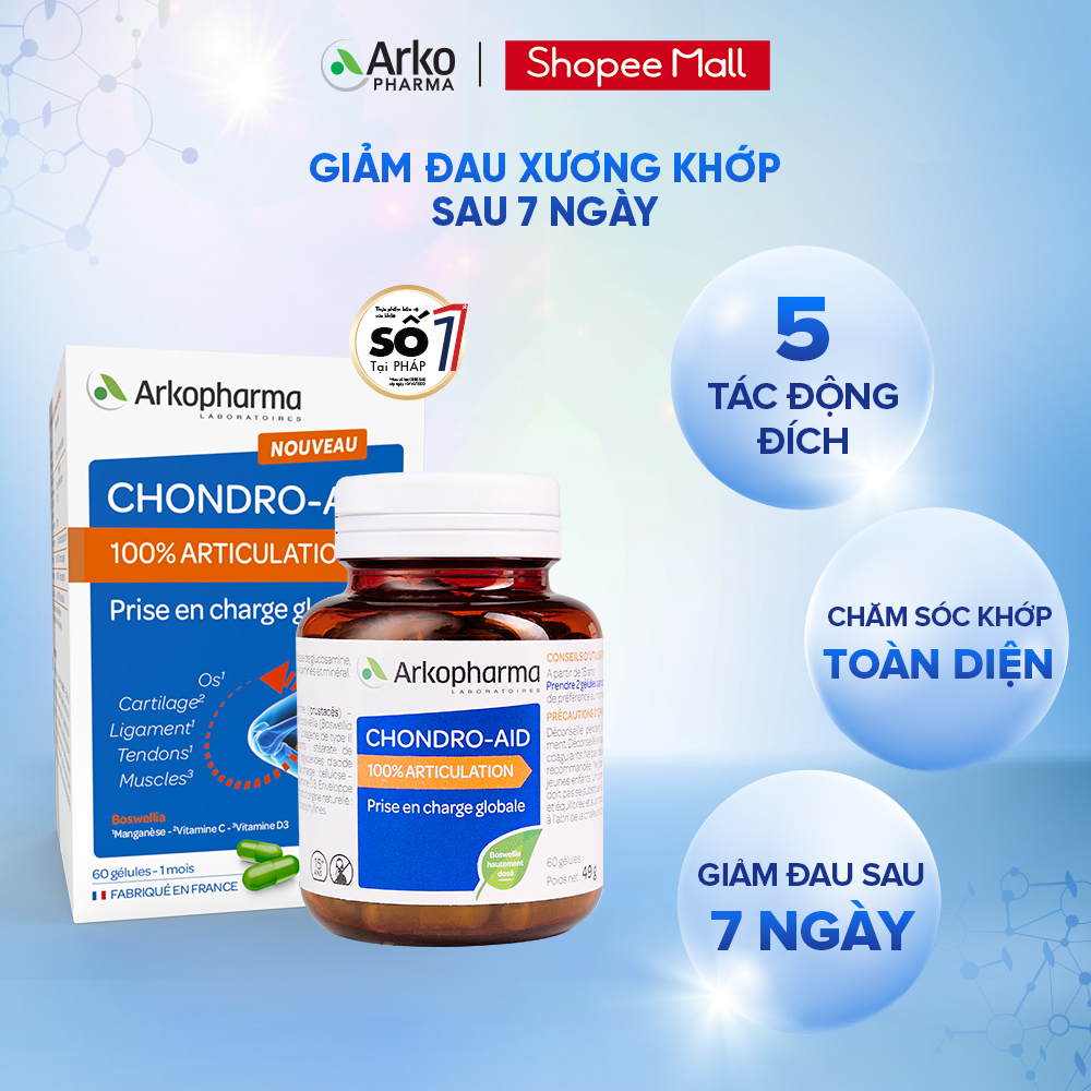 Vien Uong Bo Xuong Khop Arkopharma Chondro Aid1