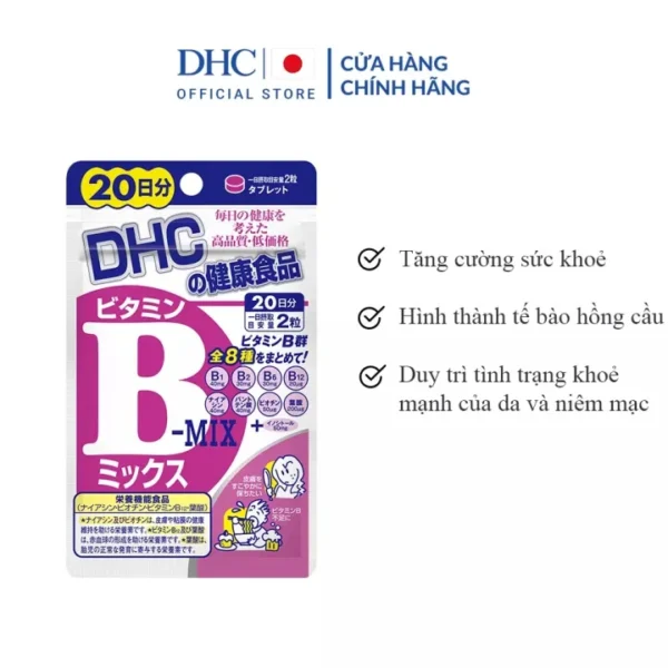 Vien uong Vitamin B tong hop DHC