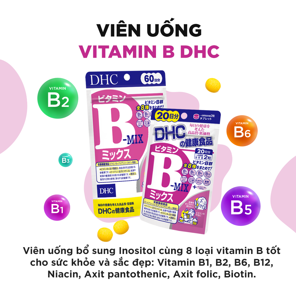 Vien uong Vitamin B tong hop DHC2