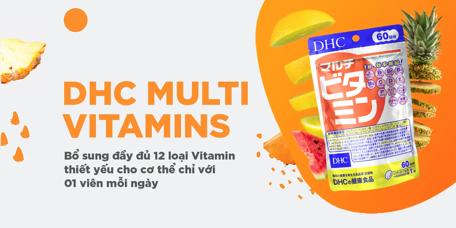Vien uong Vitamin tong hop DHC3
