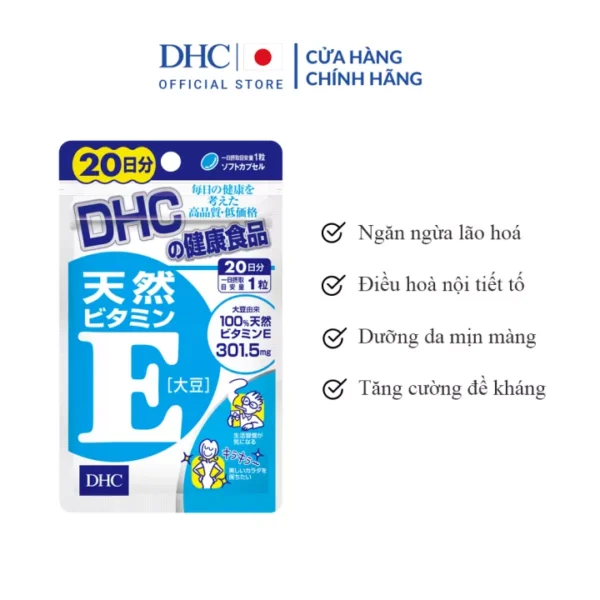Vien uong bo sung Vitamin E DHC