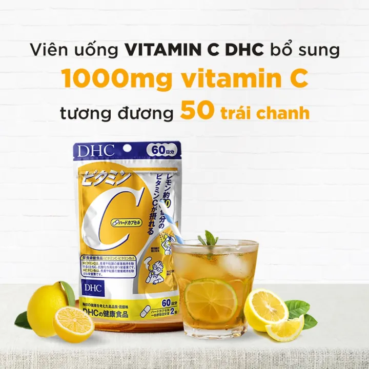 Vien uong bo sung vitamin C DHC1