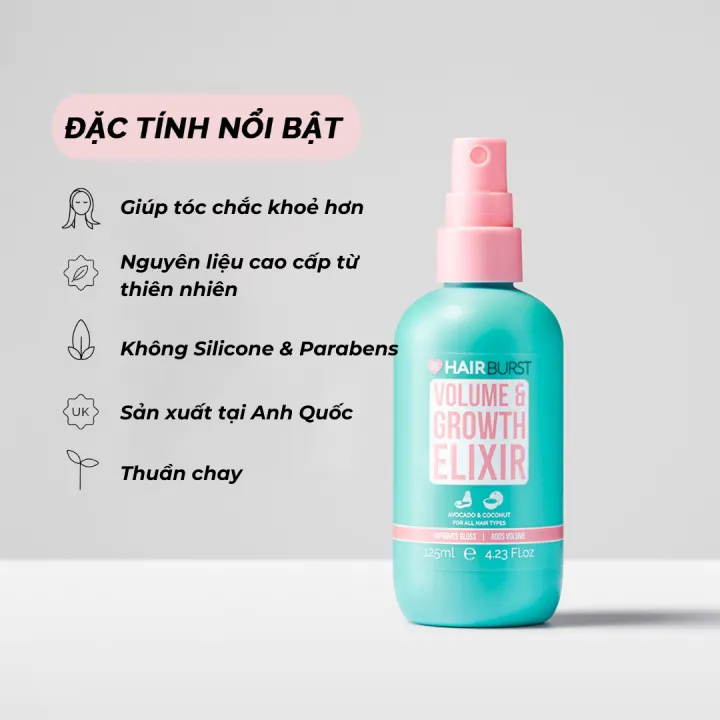 Xit Duong Toc Hairburst Volume and Growth