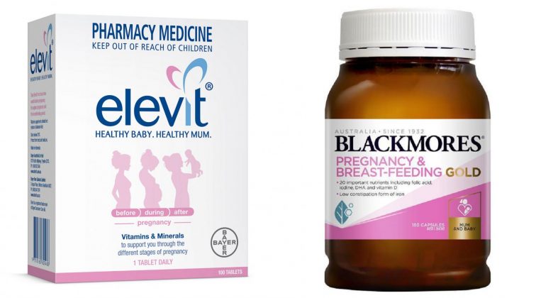 So sánh Elevit và Blackmores Pregnancy Breast Feeding Gold dành cho mẹ bầu
