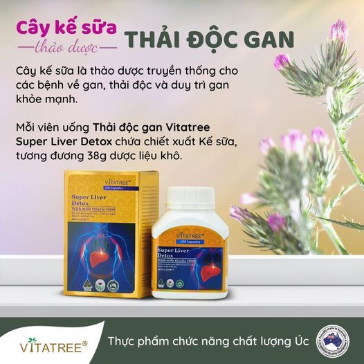 Thai doc gan Vitatree Super Liver