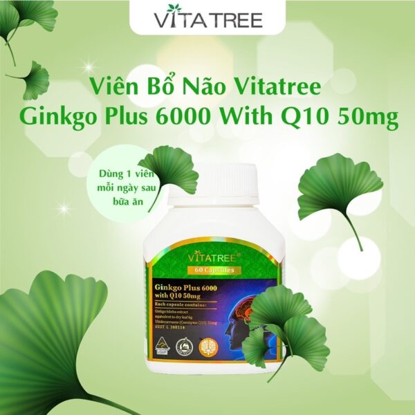 Vien uong bo nao Vitatree Ginkgo Plus1